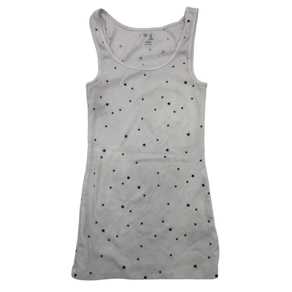 Gap Blue Stars White Tank top